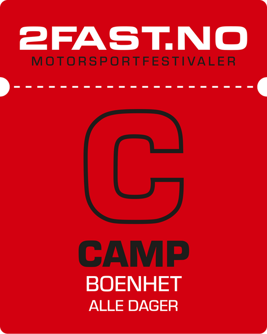 Billett Camp liten/medium/stor (Frøya 12-14 sept)