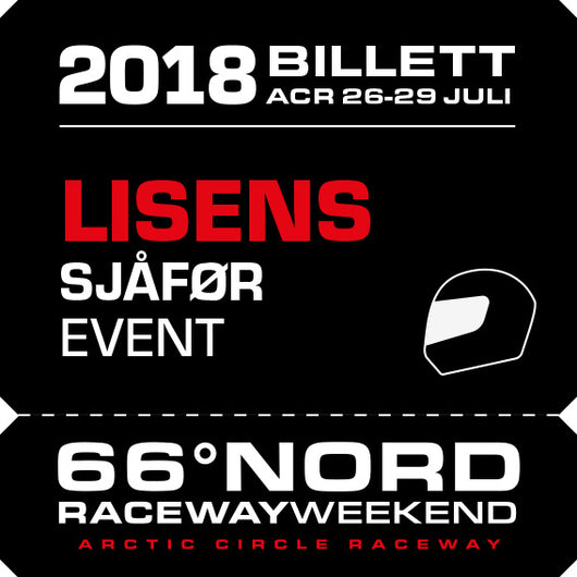 Event lisens kjøring