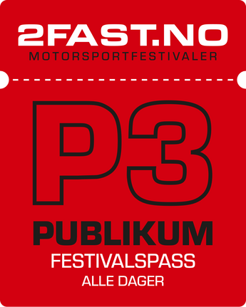 Billett Publikum FESTIVALpass Verdal 5 - 7 JUNI