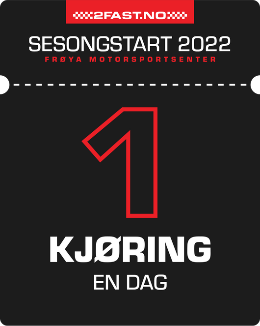 Kjøring 1 dag (Sesongstart 2022 - MAI)